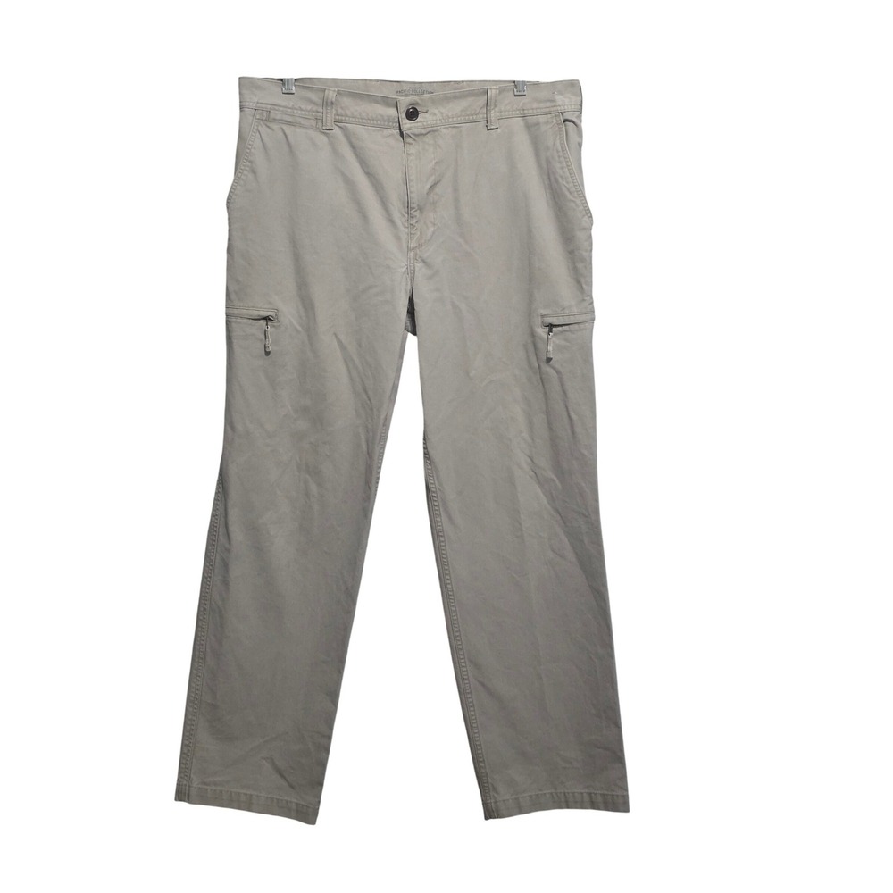Dockers Pacific Collection Corssover‎  Mens Gray Cargo Pants  Khaki 38x34
B3